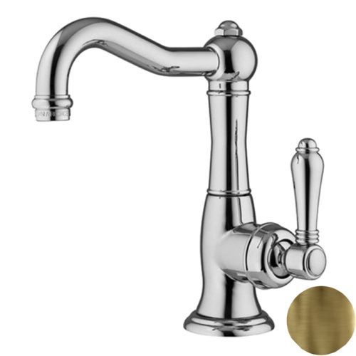Смеситель Nicolazzi Petit Mont Blanc 3452BZ76C на раковину бронза