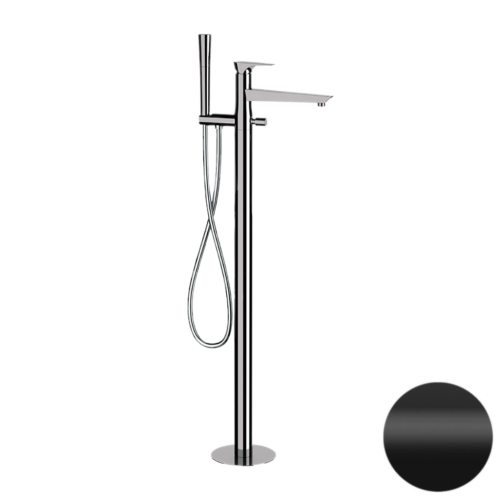 Смеситель для ванны Daniel Diva DV67815 напольный черный