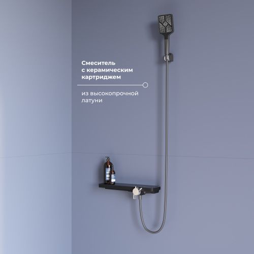 Душевой гарнитур RGW 69140540-11 настенный серый