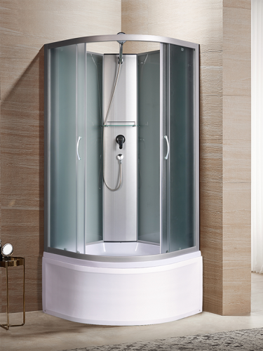 Душевая кабина River NARA Б/К 80/43 MT (10000000837) 80х80 четверть круга без крыши ориентация универсальная