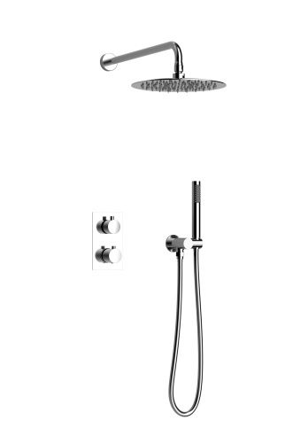 Душевая система AltroBagno Unione AltroBagnoUnione040407Cr встраиваемая в стену