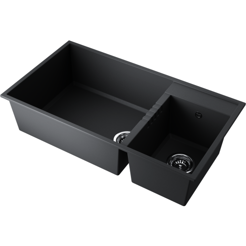 Кухонная мойка Omoikiri Tedori 85-2-U 4993940 85х47 цвет черный