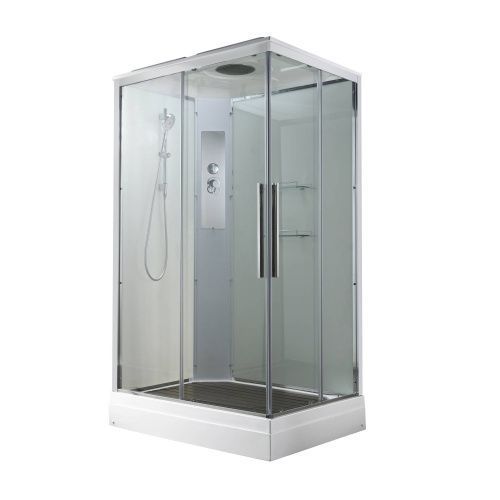 Душевая кабина AvaCan K K2012 120х90 прямоугольная с крышей ориентация универсальная