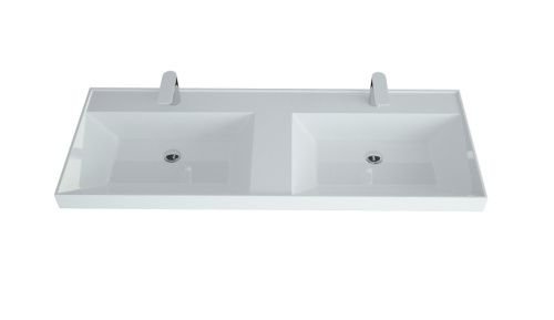 Раковина из литьевого мрамора Uperwood Classic 2911020336 120х45 полувстраиваемая цвет белый
