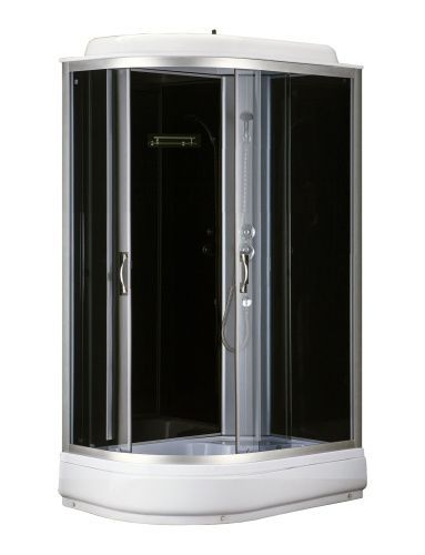 Душевая кабина Loranto CS-66120-20 R G 120х80 асимметричная с крышей ориентация правая