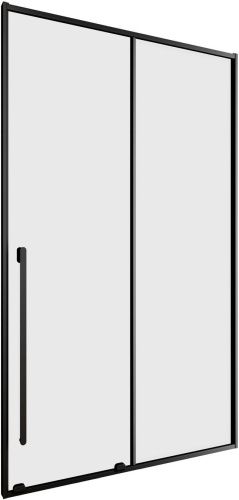 Душевая дверь Allen Brau Fantasy 3.11006.31 120х200 стекло прозрачное профиль черный матовый