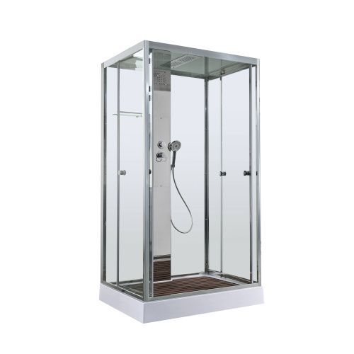 Душевая кабина AvaCan Z Z1912 120х90 прямоугольная с крышей ориентация универсальная