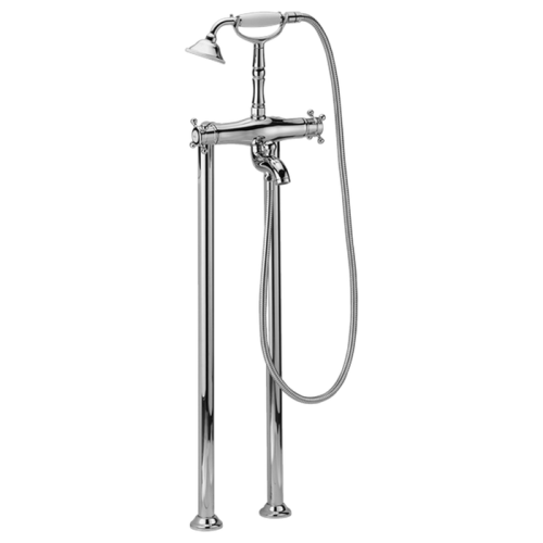 Смеситель Cisal Victorian VTT3901021 напольный хром с термостатом