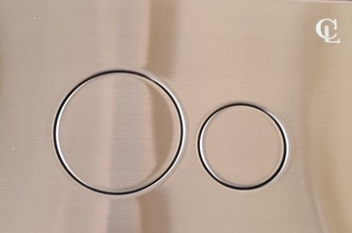 Клавиша смыва механическая CeramaLux DC/2-013 цвет бронза