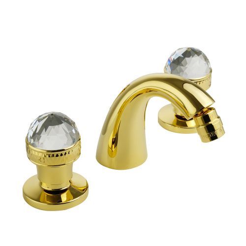 Смеситель Migliore AXO SWAROVSKI 18504 на биде золото