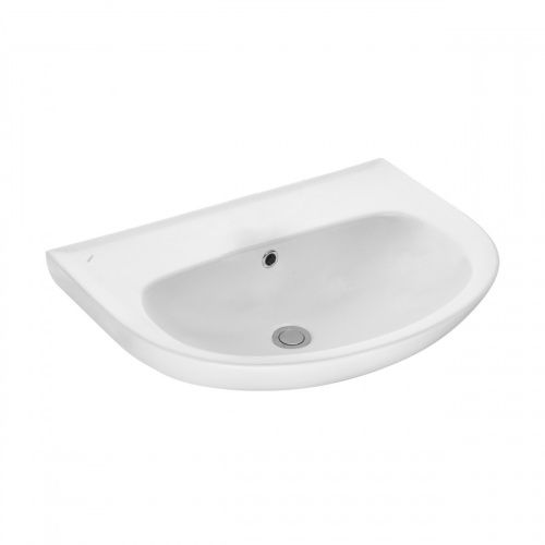 Раковина из сантехнического фарфора Santeri Прайм 131176S0001B0 48х66 подвесная цвет белый