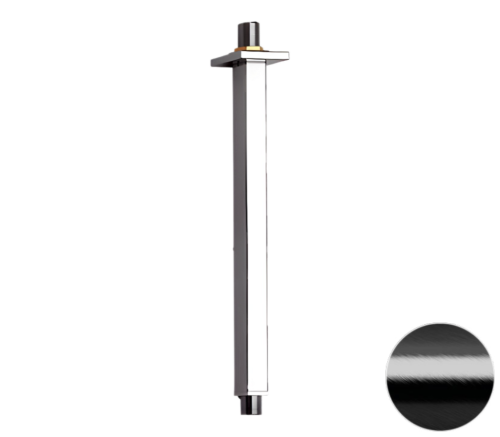 Кронштейн для верхнего душа 30 см Remer 347S30CFP черный брашированный хром