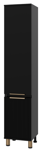 Шкаф-пенал Brevita Enfida ENF-05035-020L 35х34х165 напольный/подвесной цвет черный