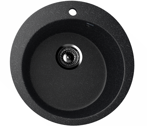 Кухонная мойка Ulgran Classic U-405-308 50х50 цвет черный