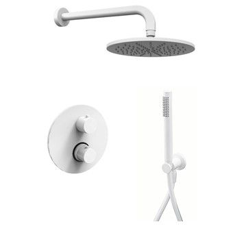 Душевая система Paffoni Light KITLIQ018BOKING встраиваемая в стену с термостатом