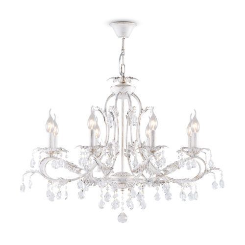 Люстра Freya Dezi FR3040-PL-08-WG 370x550x550 Подвесные люстры