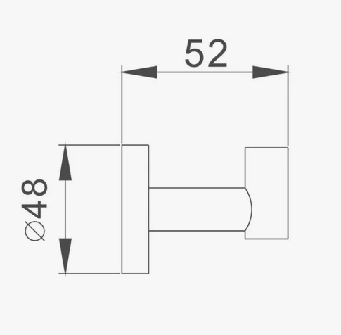 Крючок D-Lin D281100 - фото 2
