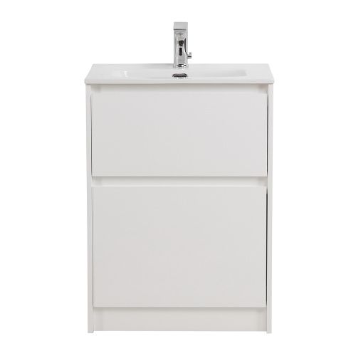 Тумба под раковину BelBagno Kraft 39 KRAFT39-600/390-2C-PIA-BO 60х39х83 цвет белый