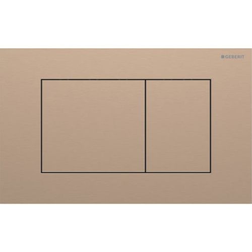 Клавиша смыва механическая Geberit Sigma 115.629.QB.1 цвет золото красное матовое