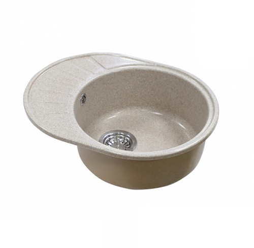 Кухонная мойка Aquaton Чезана 1A711232CS220 57х44 цвет песочный