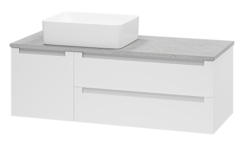 Тумба под раковину Brevita Cargo CAR-01120-011П2Я 119х49х40 подвесная