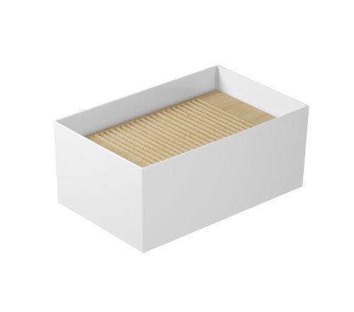 Раковина из сантехнического фарфора Galassia Meg11Pro 5484 60х38 подвесная цвет белый