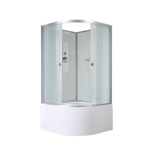 Душевая кабина AvaCan D D5010N 100х100 четверть круга без крыши ориентация универсальная