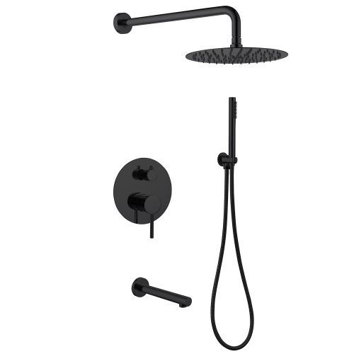 Душевая система ABBER AF8817B встраиваемая в стену с термостатом