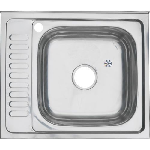Кухонная мойка Melana 178t R (*10) 60х50 цвет хром поверхность глянцевая