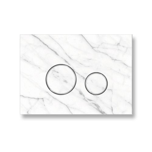 Клавиша смыва механическая Lavinia Boho RelFix 38050904 цвет белый мрамор