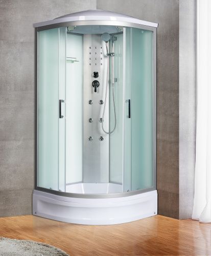 Душевая кабина River DUNAY 80/24 MT (10000003136) 80х80 четверть круга с крышей ориентация универсальная