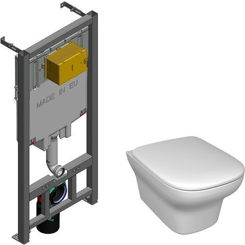 Комплект унитаз с инсталляцией Jacob Delafon Vox E21772RU-00