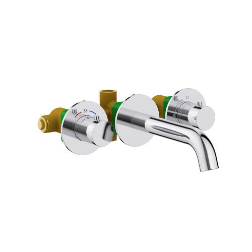 Смеситель для раковины Timo Saona 2381/00SM встраиваемый в стену хром