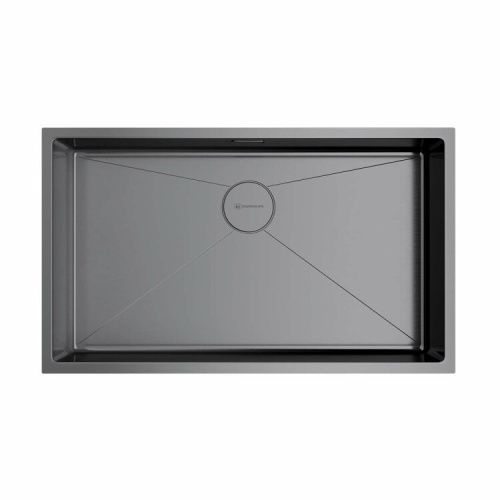 Кухонная мойка Omoikiri TAKI 4993498 74х44 цвет вороненая сталь