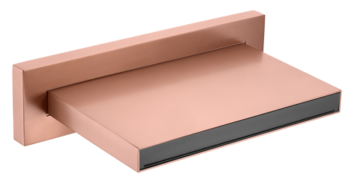 Излив Boheme Zodiac 625/2-CB встраиваемый в стену медь брашированная