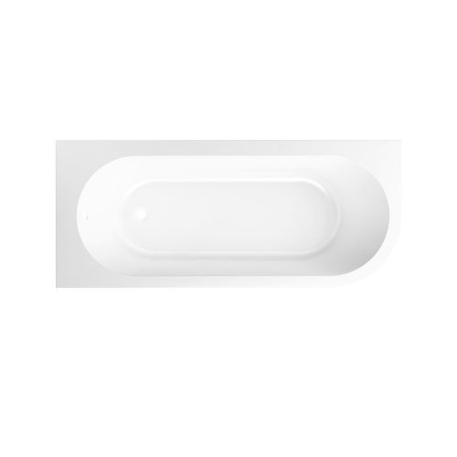 Ванна акриловая Lavinia Boho Art II 3713170L 170х73 пристенная нестандартная без каркаса