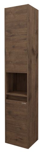 Шкаф-пенал Grossman Тенза 303008 30х25х150 подвесной цвет веллингтон