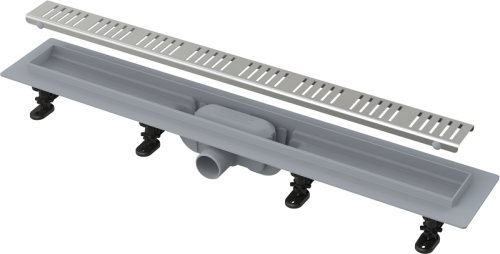 Душевой лоток Alcadrain APZ10 APZ10-550M 55х5 хром