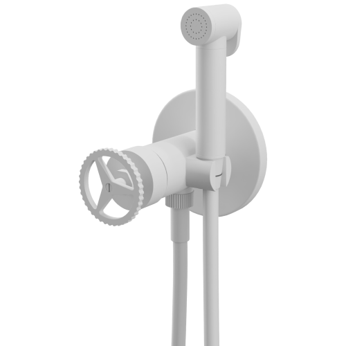 Гигиенический душ со смесителем Remer CH65WBO белый матовый