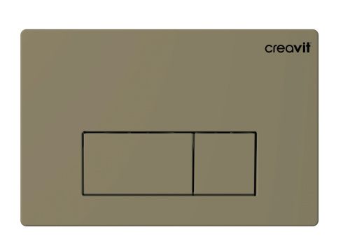 Клавиша смыва механическая Creavit GP8002.06 цвет бежевый