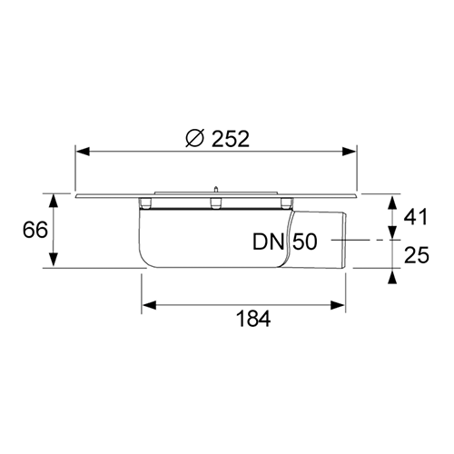 Сифон для душевого трапа Tece TECEdrainpoint S 3601401 - фото 2