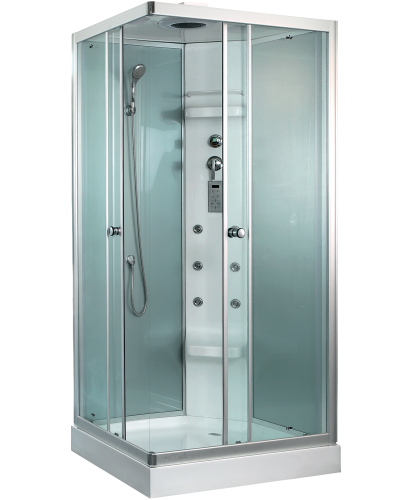 Душевая кабина Timo Lux TL-1504R 110х85 прямоугольная с крышей ориентация правая