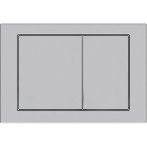 Клавиша смыва механическая KK POL M05 350/PPS/058-00-00 цвет сатин