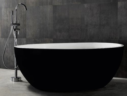 Ванна акриловая Abber AB9279MB 150х150 отдельностоящая круглая с каркасом