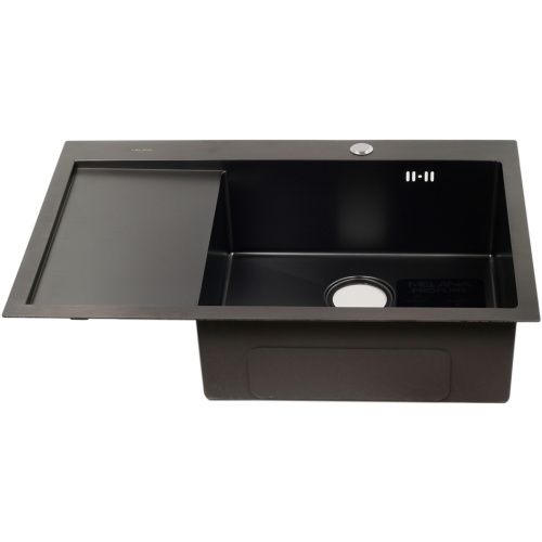 Кухонная мойка Melana ProfLine D7851HB-R графит 78х51 цвет графит поверхность матовая