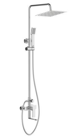 Душевая стойка BelBagno ROMANO ROMANO-VSCM-CRM настенная цвет хром