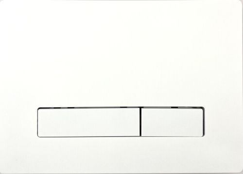 Клавиша смыва механическая KK POL Vitrum Metal SLim 350/PSM/010-00-00 цвет белый матовый