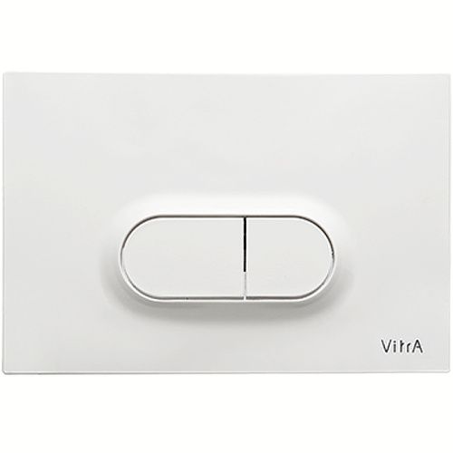 Клавиша смыва механическая Vitra Loop 740-0500 цвет белый глянцевый