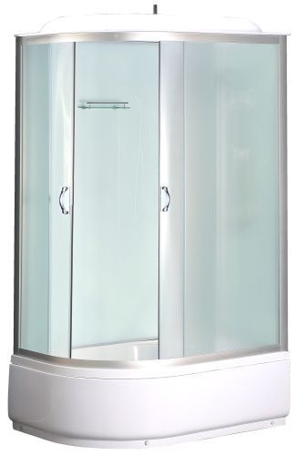 Душевая кабина Loranto CS-66120R F 120*80*215 120х80 асимметричная с крышей ориентация правая