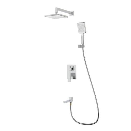 Душевая система Splenka S01.27 встраиваемая в стену цвет хром